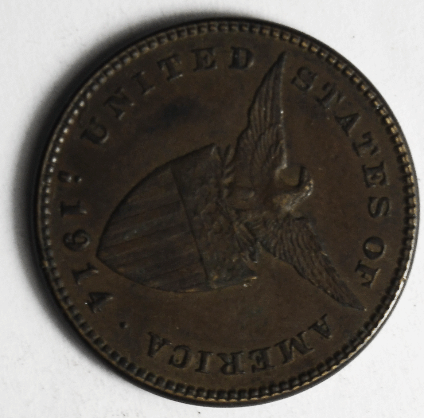 1914 S Philippines One Centavo KM# 163