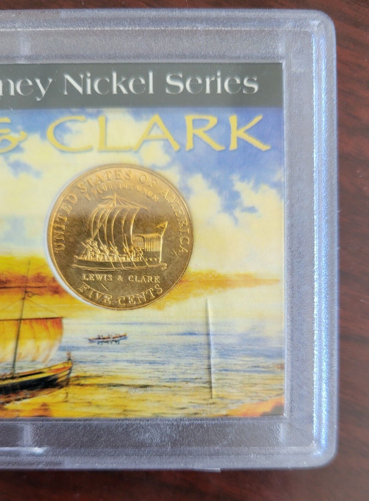 2004 Whitman Westward Journey Nickel Series Set Nickels Lewis & Clark Gold Tone