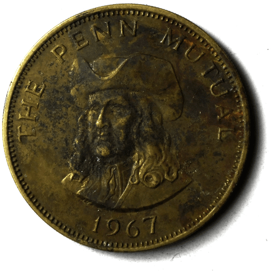 1967 The Penn Mutual Life Insurance Company Horsham, Pennsylvania Token