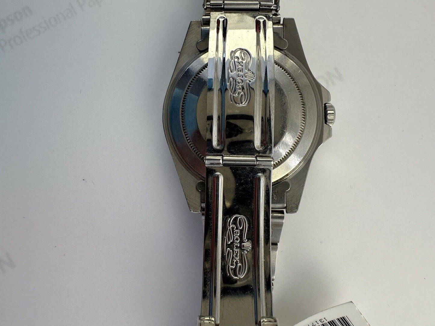 Rolex GMT-Master II 16710 Silver Oyster Bracelet with Red and Black Bezel