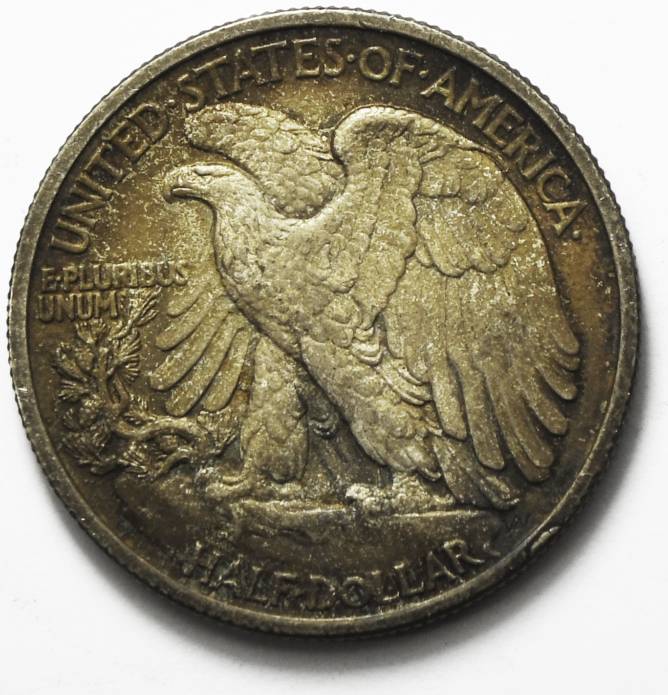 1917 50c Walking Liberty Silver Half Dollar Fifty Cents Philadelphia AU