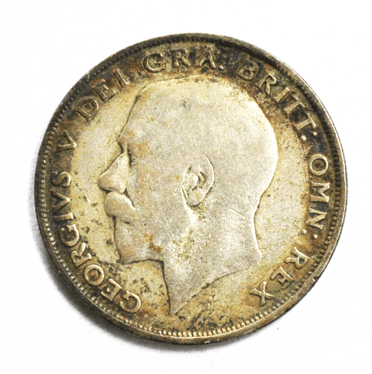 1921 Great Britain Half 1/2 Crown KM# 818.1 Silver Coin
