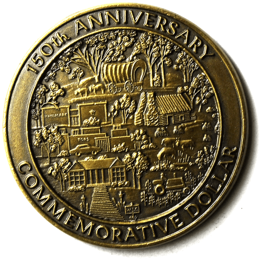 1972 Liberty Clay County Missouri Sesquicentennial Medal 150th 38mm