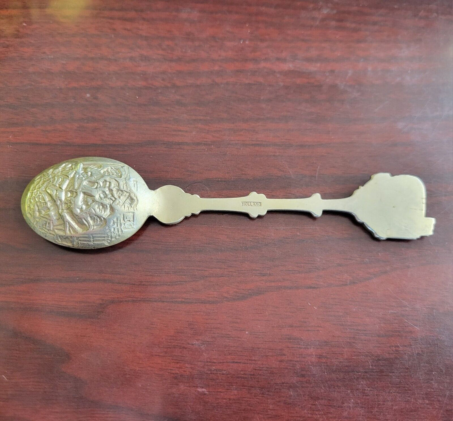 Vintage San Francisco Souvenir Spoon Tavern Merriment Holland 4 1/2" California