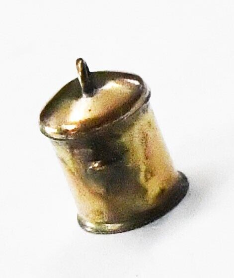 9ct Gold Vintage Cooking Pot Charm 9 x 5mm