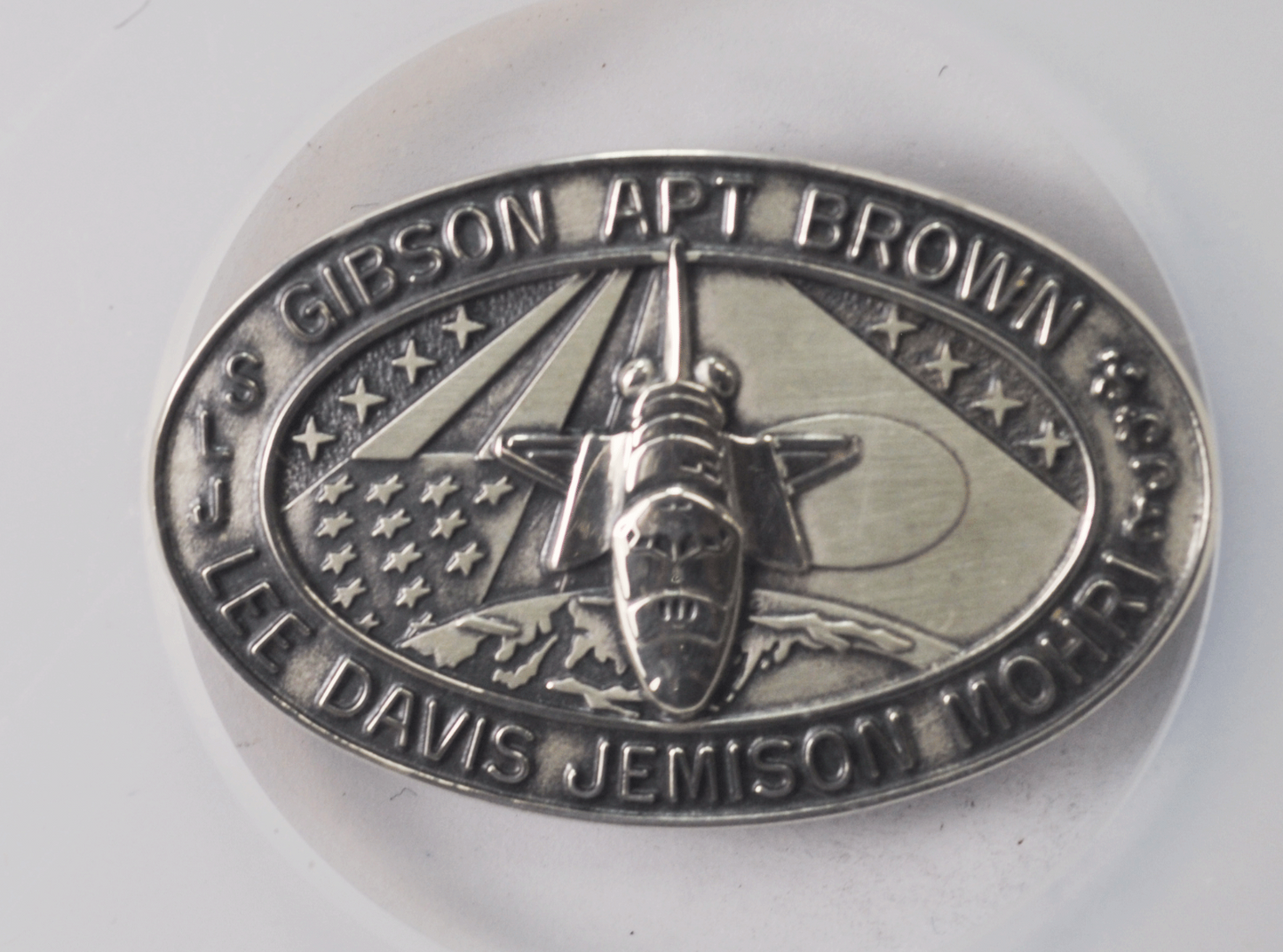 1992 STS-47 Robbins Silver Space Medal Unflown #126 NGC MS66 Endeavour