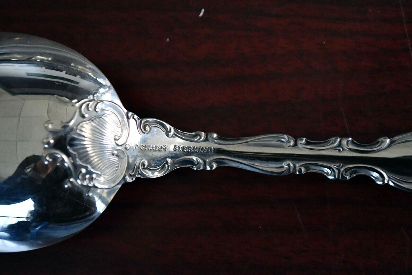 Strasbourg by Gorham Sterling Silver 8 1/2" Solid Serving Spoon 2.6 oz.