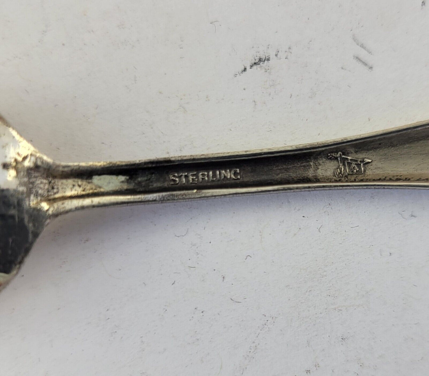 1962 Seattle World's Fair Sterling 4 1/4" Souvenir Spoon Space Needle .39oz.