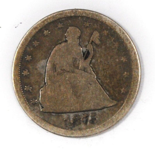 1875 S Seated Liberty Silver Twenty Cents San Francisco