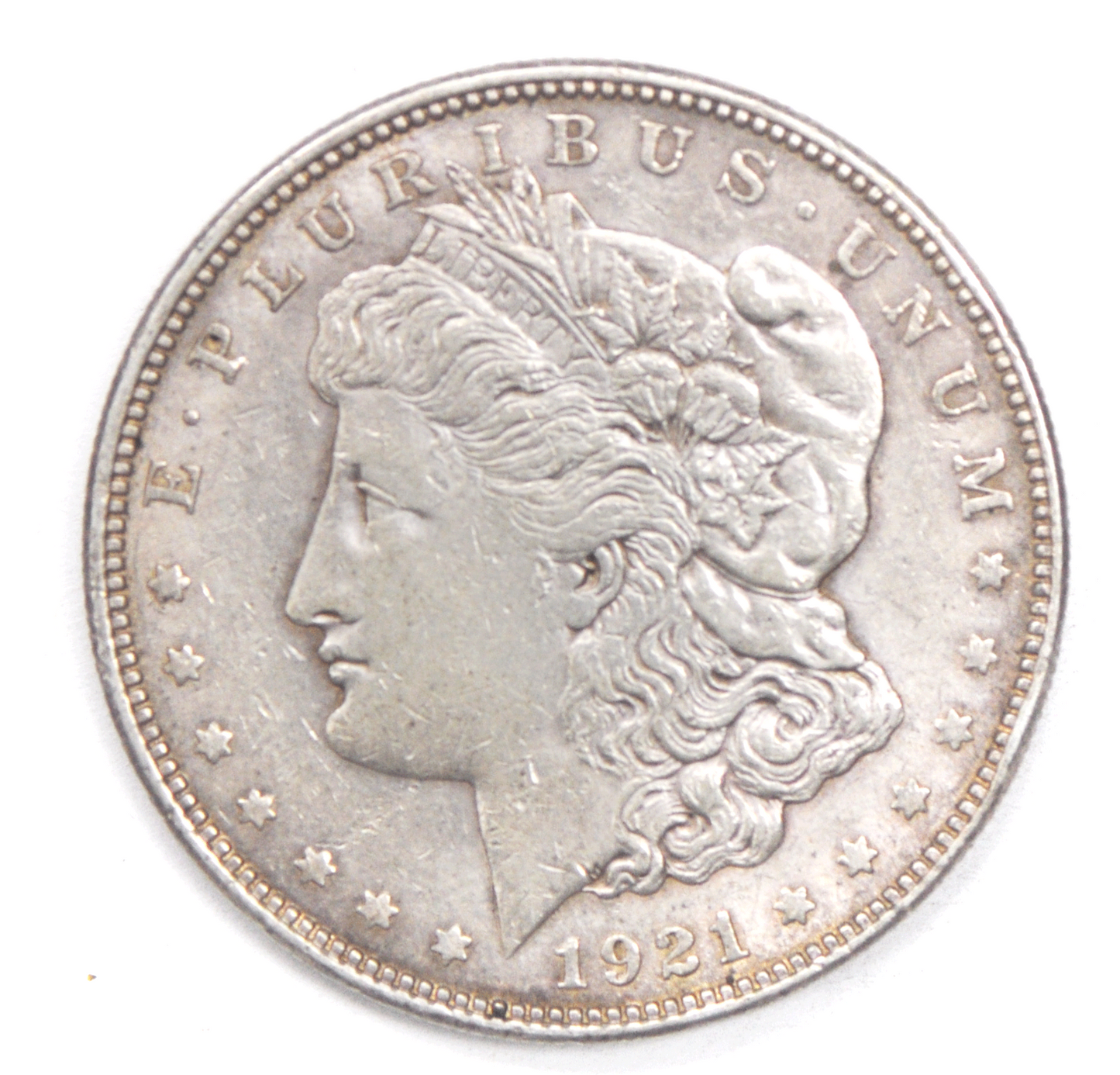 1921 $1 Morgan Silver One Dollar Philadelphia VAM 3E Pitted Hot 50 Pitted