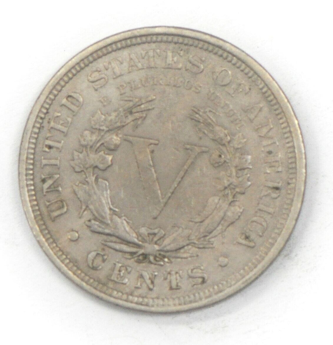 1902 5c V Liberty Nickel Five Cents US Philadelphia AU