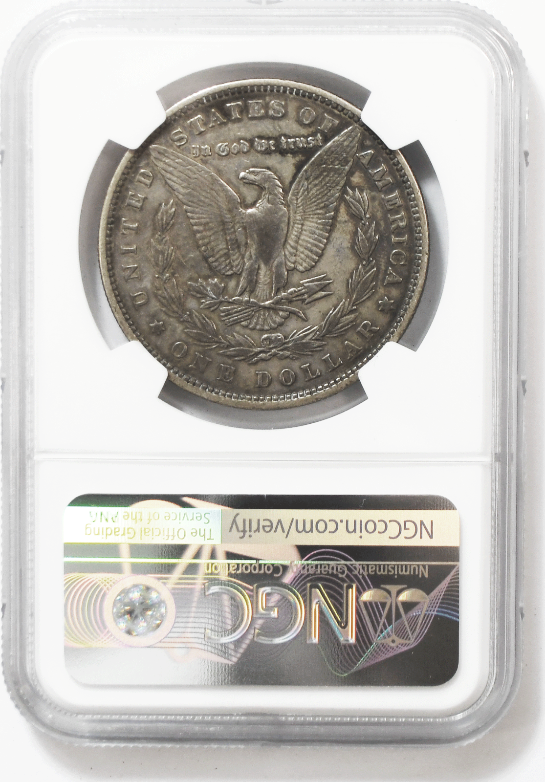 1880 $1 Morgan Silver One Dollar US Coin Philadelphia VAM 1A2 Knob 8 LDS Top 100