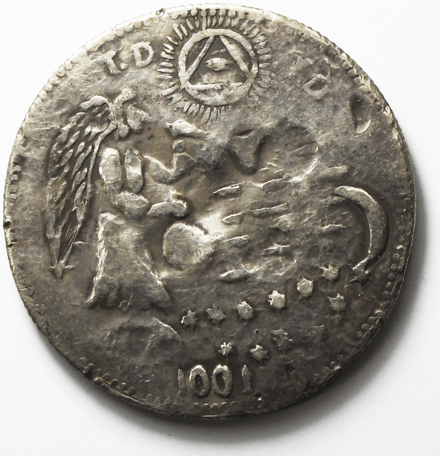 Philippines St. Joseph Dove Anting Silver Medal 36.5g Turn of the Century