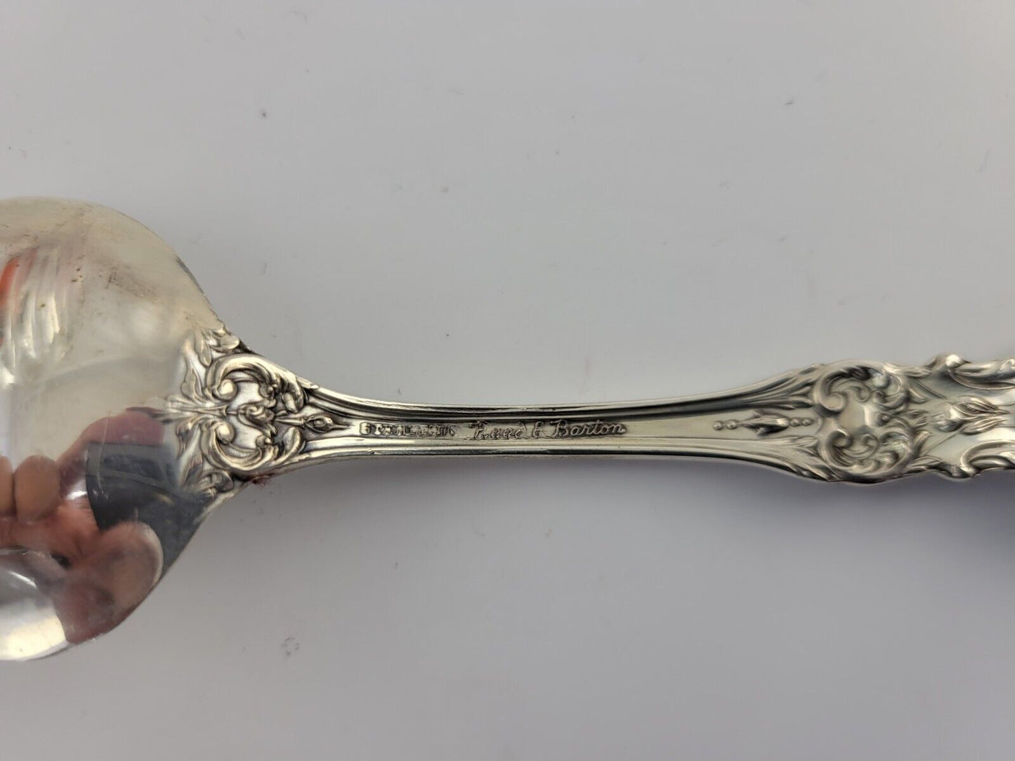 Reed & Barton Francis I Sterling Silver 6" Solid Jelly Server Spoon 1oz.