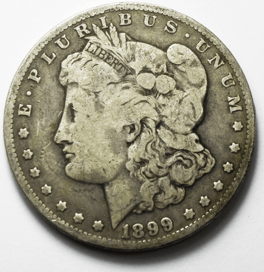 1899 O $1 Morgan Silver One Dollar New Orleans Small Micro O