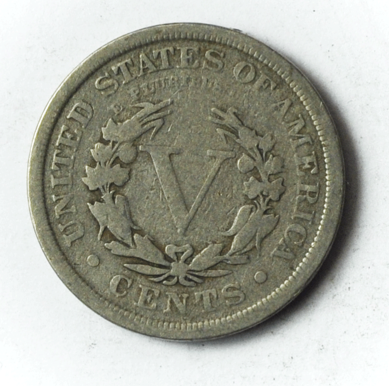 1909 5c V Liberty Nickel Five Cents US Philadelphia