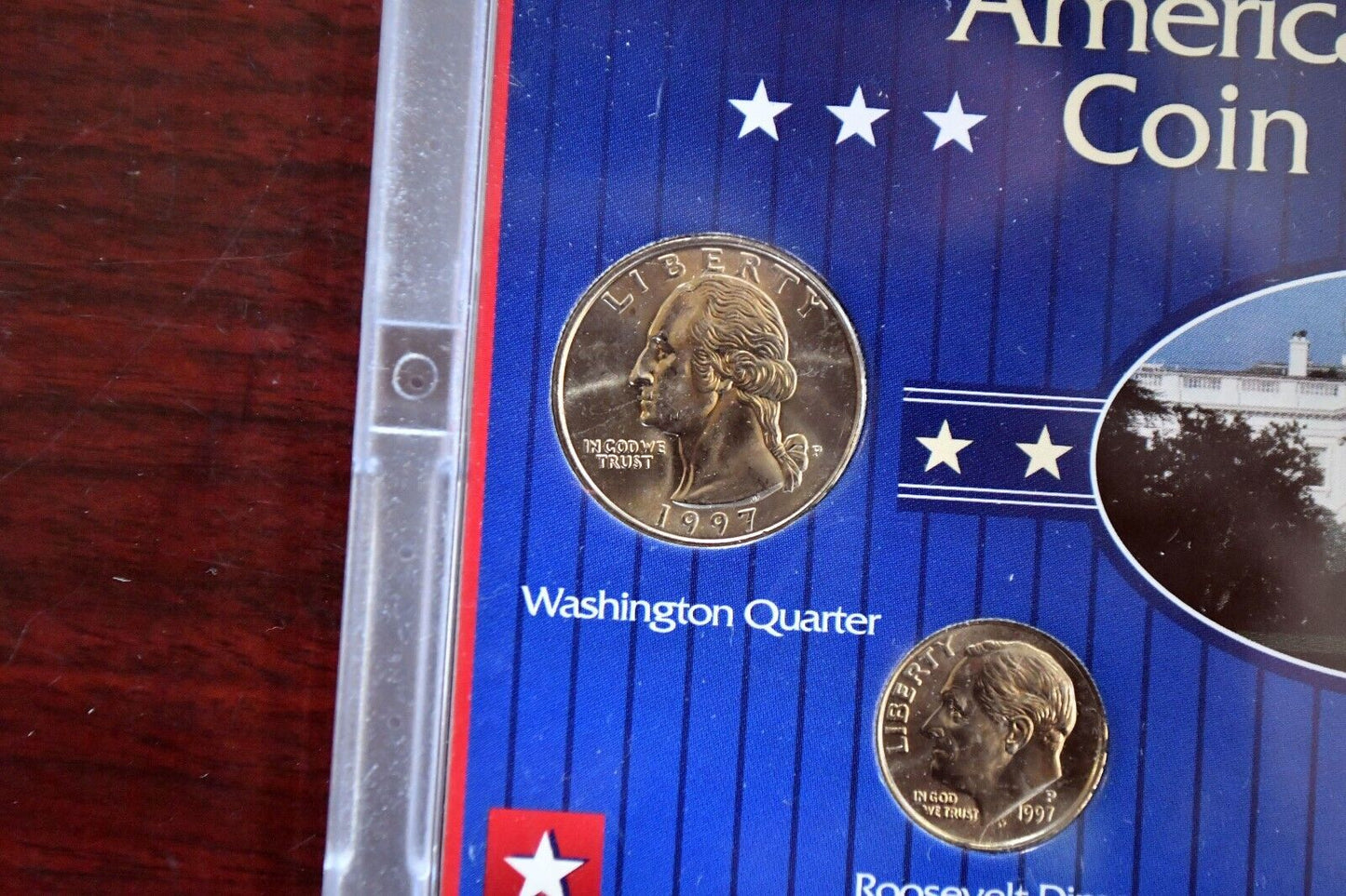 1997 Complete American Presidents Coin Collection Washington, Roosevelt, Lincoln
