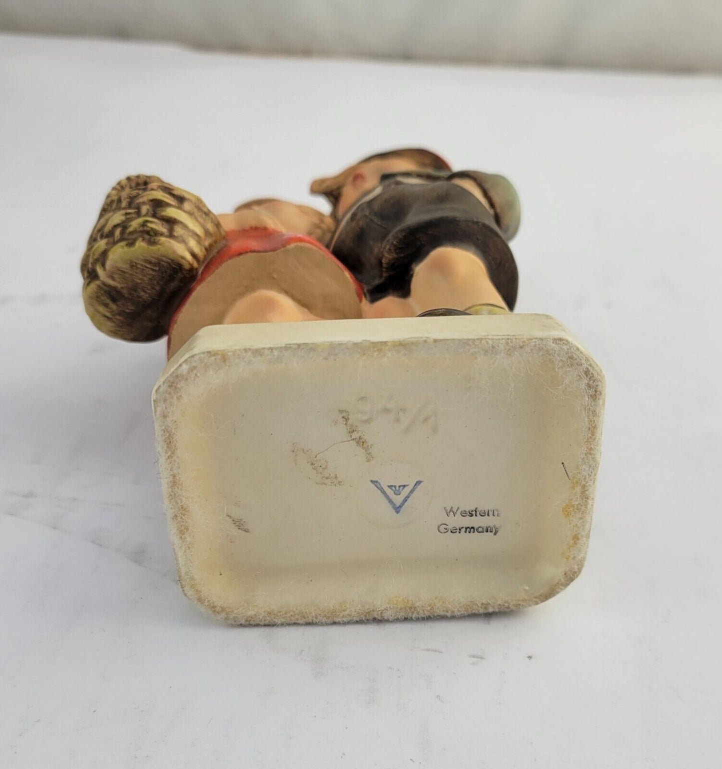 Hummel Goebel #94 /1 "Surprise" TMK-2 Boy & Girl holding Basket 1950-1959