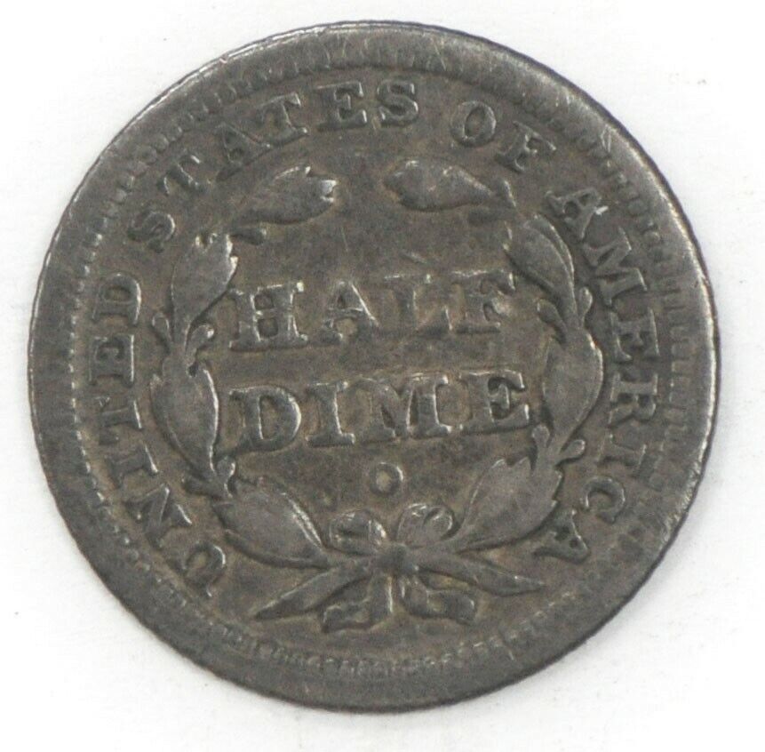 1841 O H10c Seated Liberty Silver Half Dime New Orleans Rare
