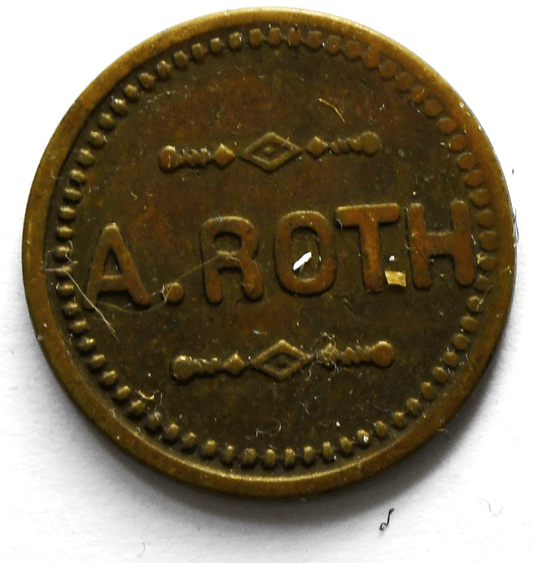 A.Roth Trade Token 5c 19mm Rare