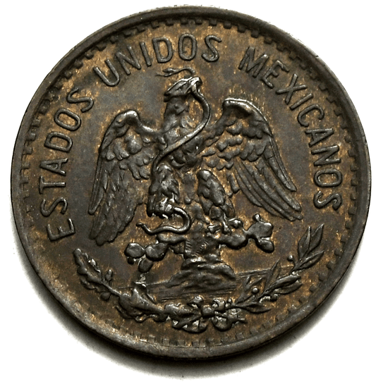1906 Mexico EStados Unidos Mexicanos 2 Centavos KM# 419