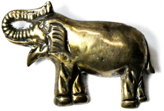 Sterling Silver Panamericana Elephant Brooch Pin 59mm x 39mm