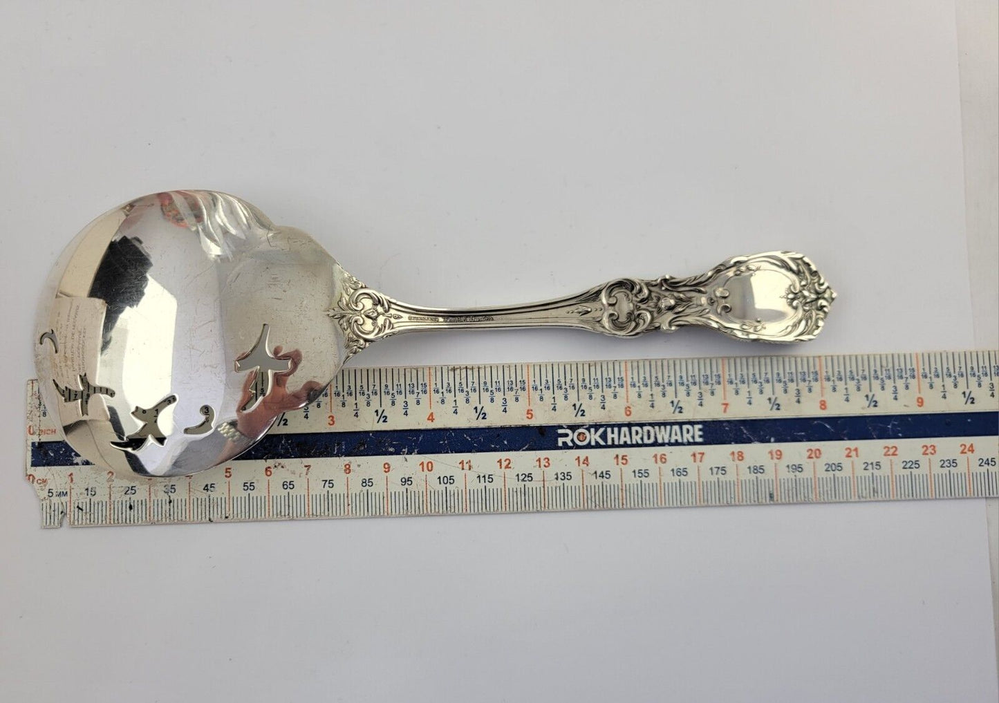 Francis I by Reed & Barton Sterling Silver 8-1/4" Pierced Tomato Server 2.8oz.