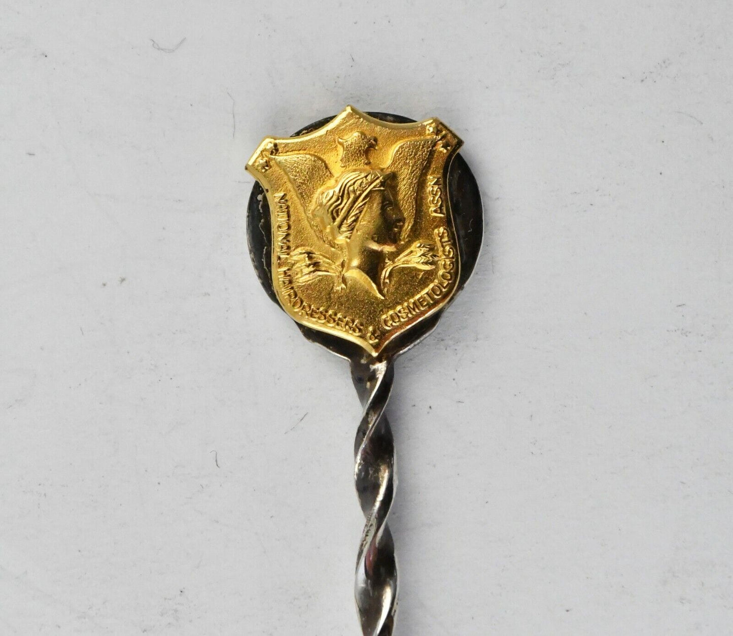 National Hairdresser & Cosmetologists Association Sterling Souvenir Spoon  .38oz