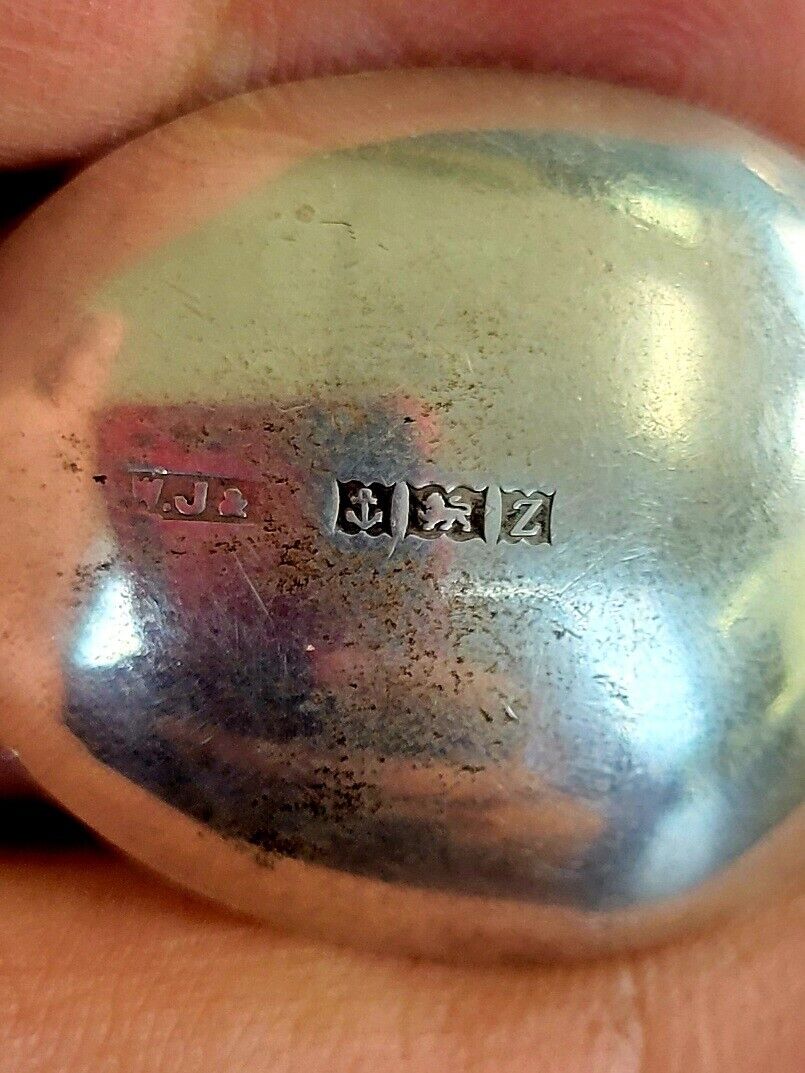 Sterling Silver Demitasse Spoon William Johnson & Sons Birmingham England 1813