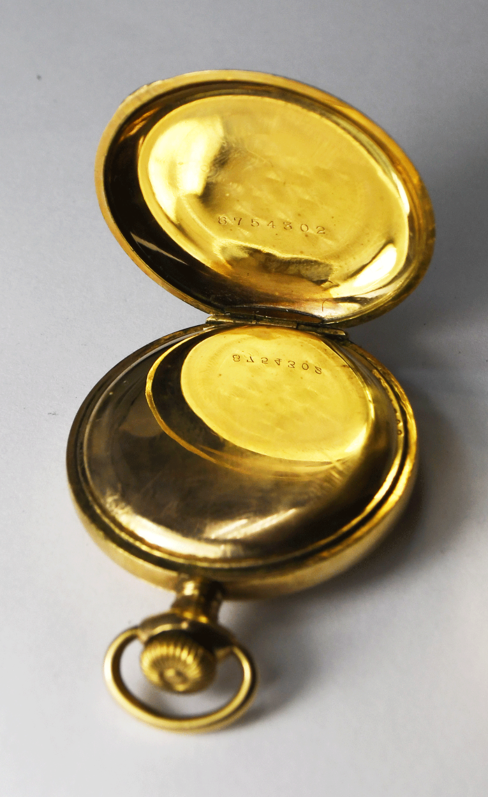 1903 Omega Size 0 Pocket Watch 20yr Gold Filled Hunters Case
