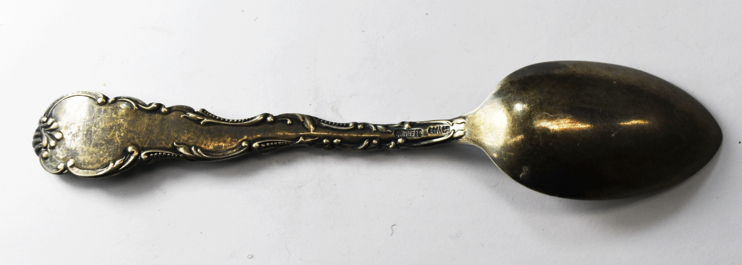 Sterling Silver Wendell St Joseph Missouri Souvenir Spoon 5-1/2"