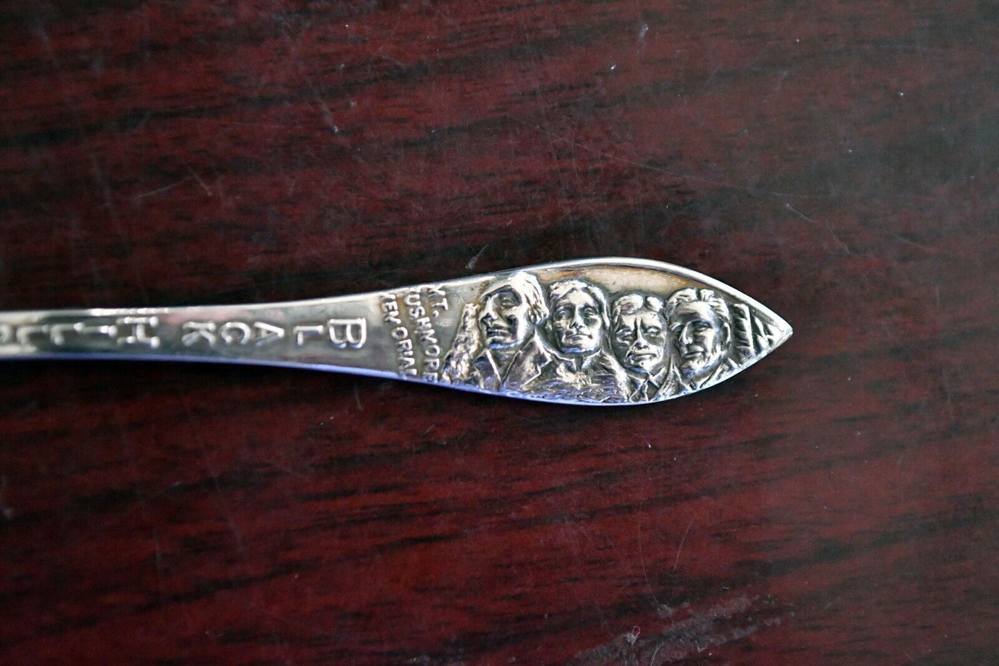 Black Hills South Dakota Sterling Silver 4 1/4" Souvenir Spoon .30 oz.