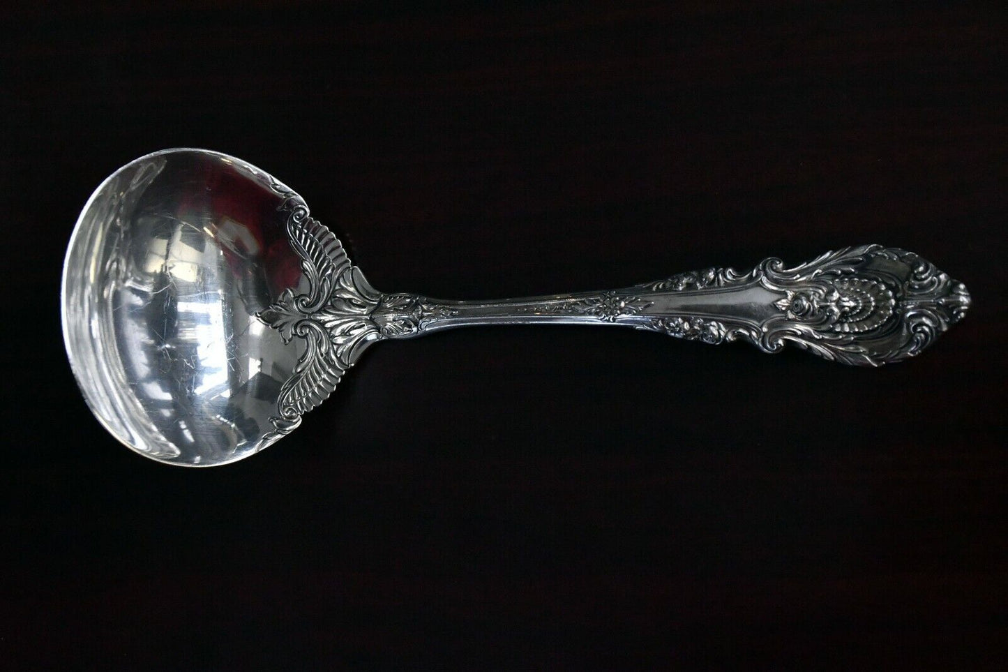 Sir Christopher by Wallace Sterling Silver 6 1/4" Solid Gravy Ladle 2.3 oz