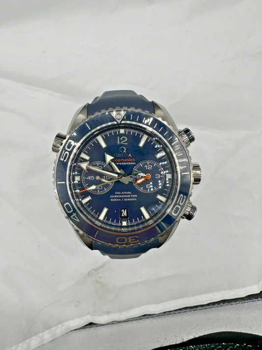 OMEGA Planet Ocean Co-Axial Master Chronometer Blue Men's Watch