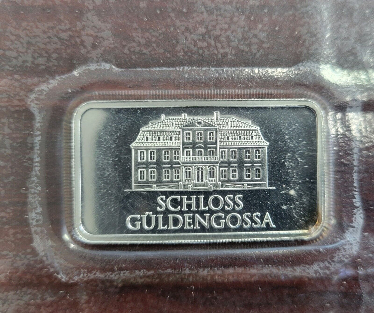 DISCONTINUED Geiger Edelmetalle 20 Gram Generation 1 Silver Bar Rare Sealed