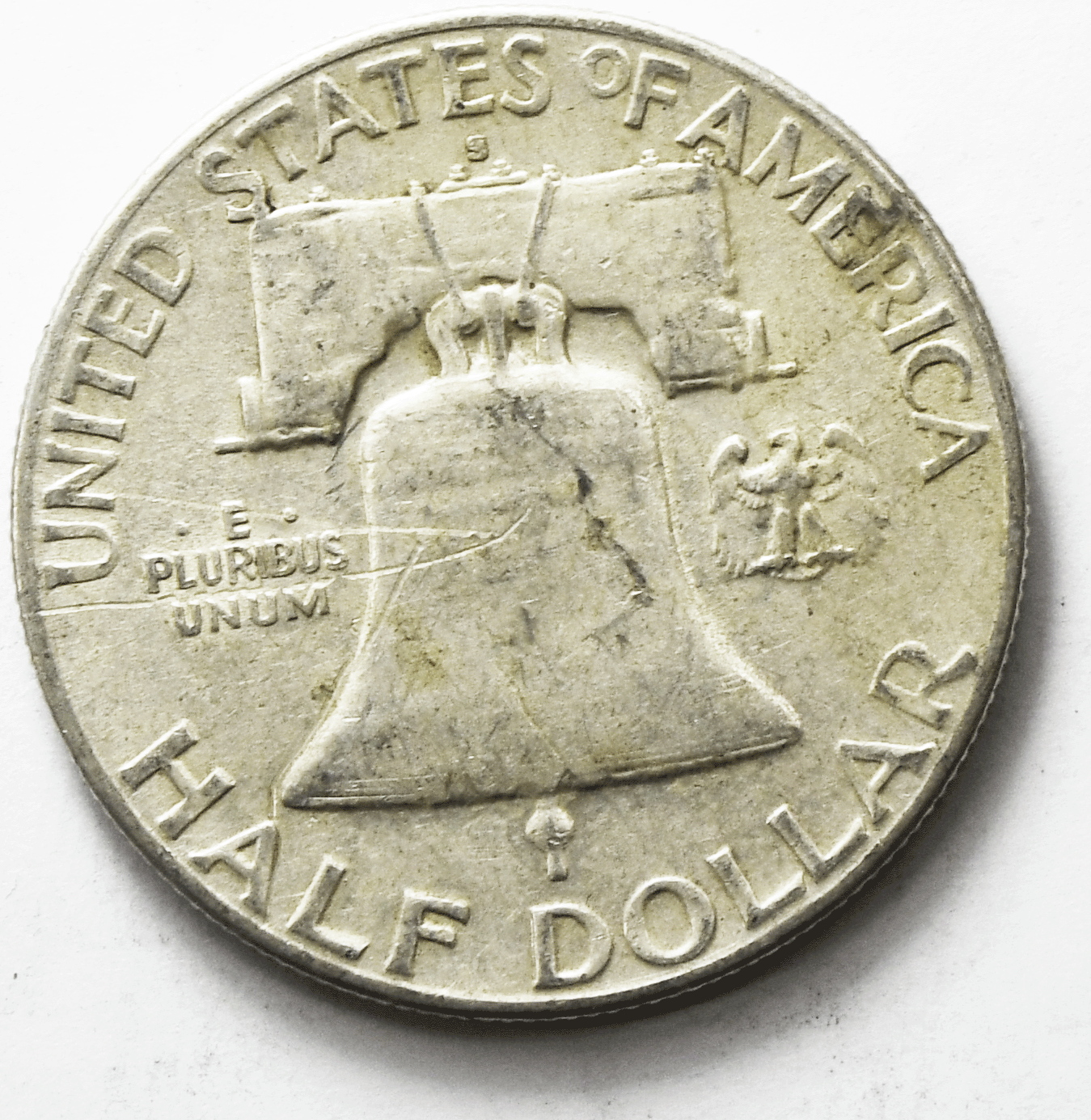 1949 S 50c Franklin Silver Half Dollar Fifty Cents San Francisco