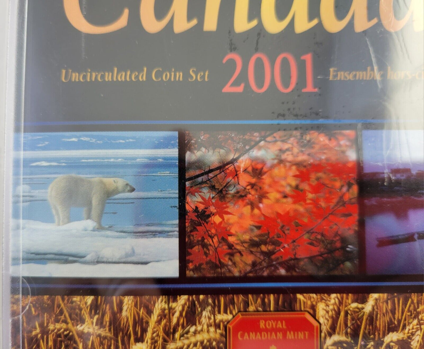 2001 Oh! Canada! Uncirculated 7pc Coin Set SEALED