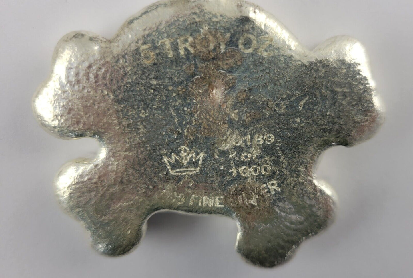 Monarch 5 Troy Ounce 999 Fine Silver Skull & Crossbones Pirate 189/1000