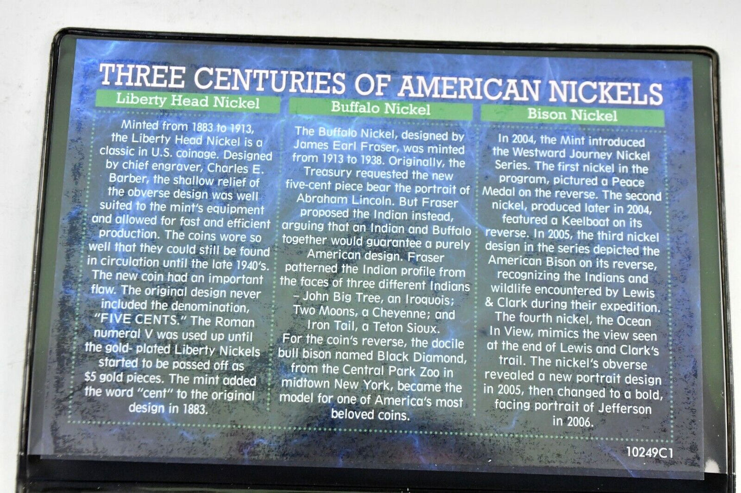 Three Centuries of American Nickels Buffalo, Liberty V, and Bison