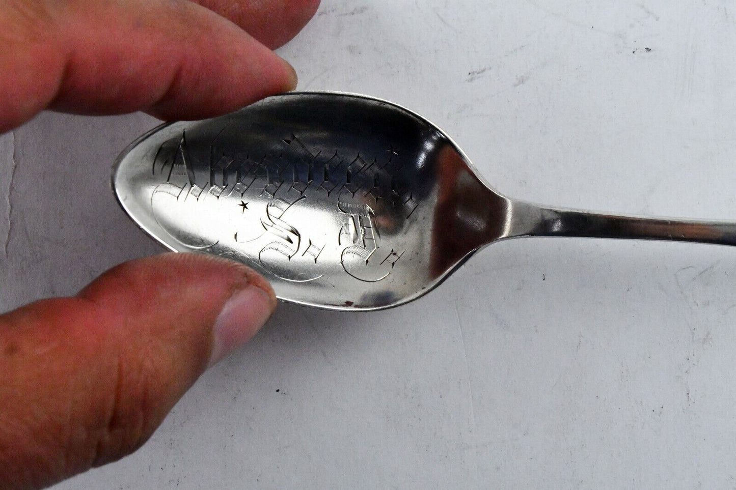 Aberdeen South Dakota 5 3/4" Sterling Silver Souvenir Spoon .6oz. by Lunt