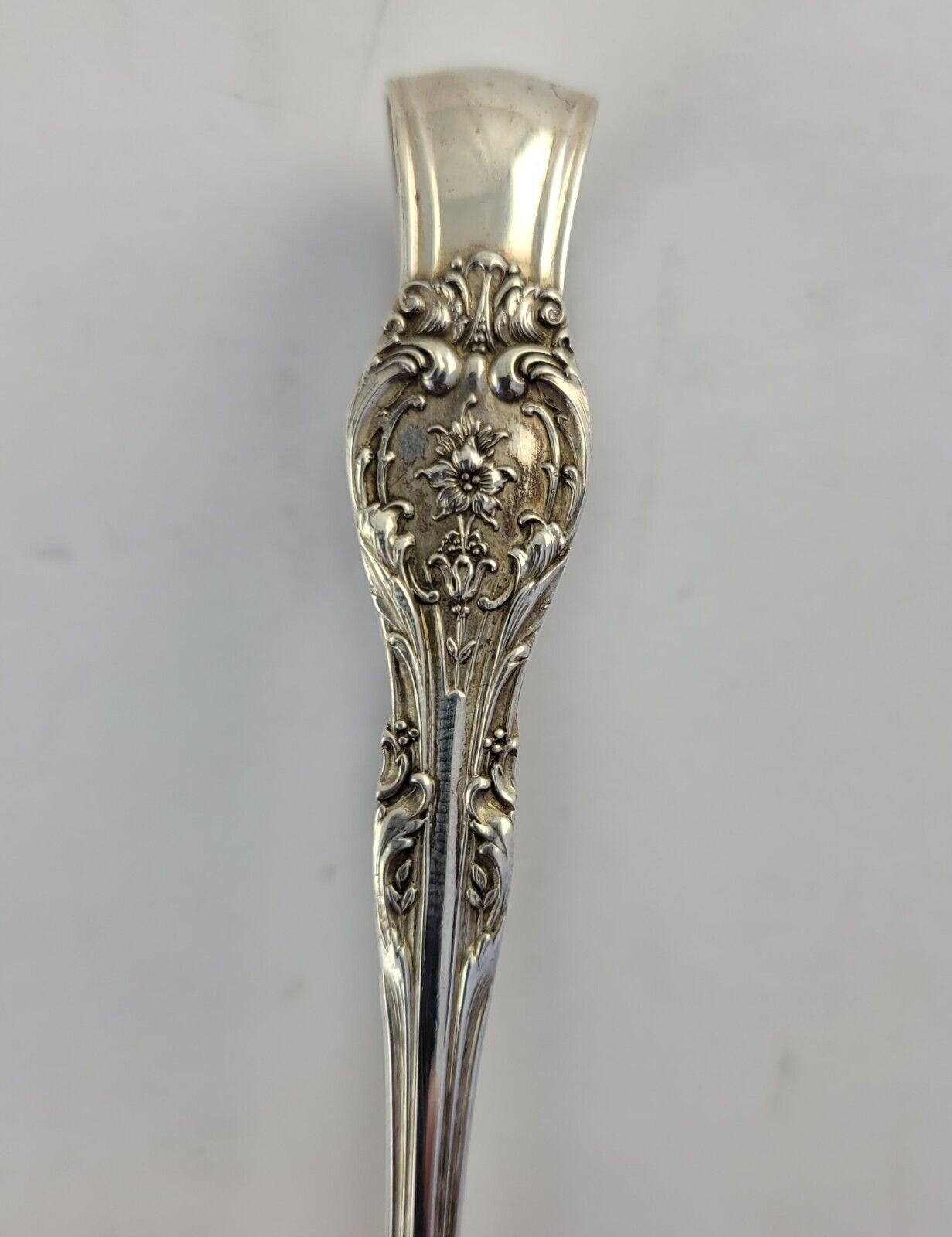 King Edward By Gorham Sterling Silver 4" Solid Sugar Tongs  .71oz.