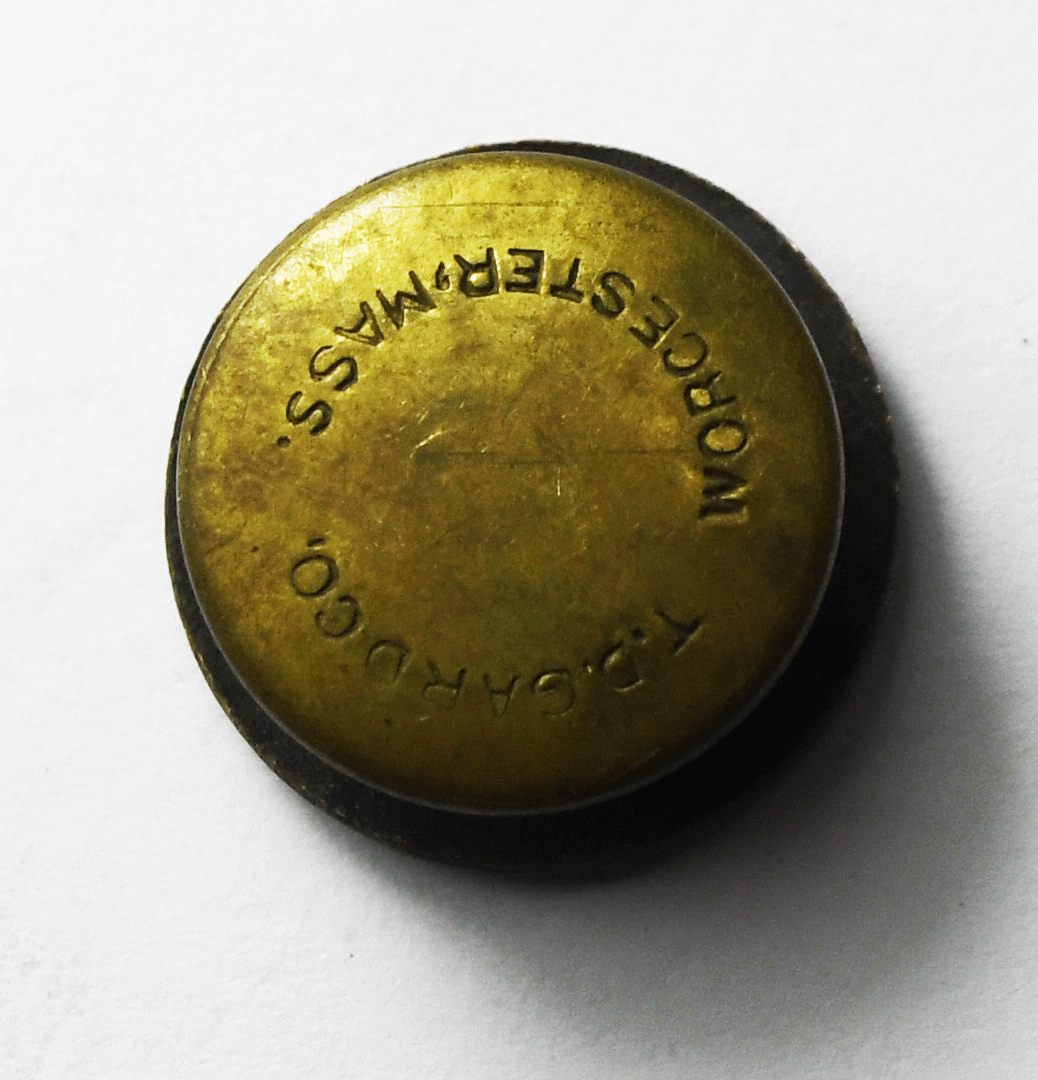 WW1 Orig US Selective Service System Legal Advisor Screwback Lapel Button