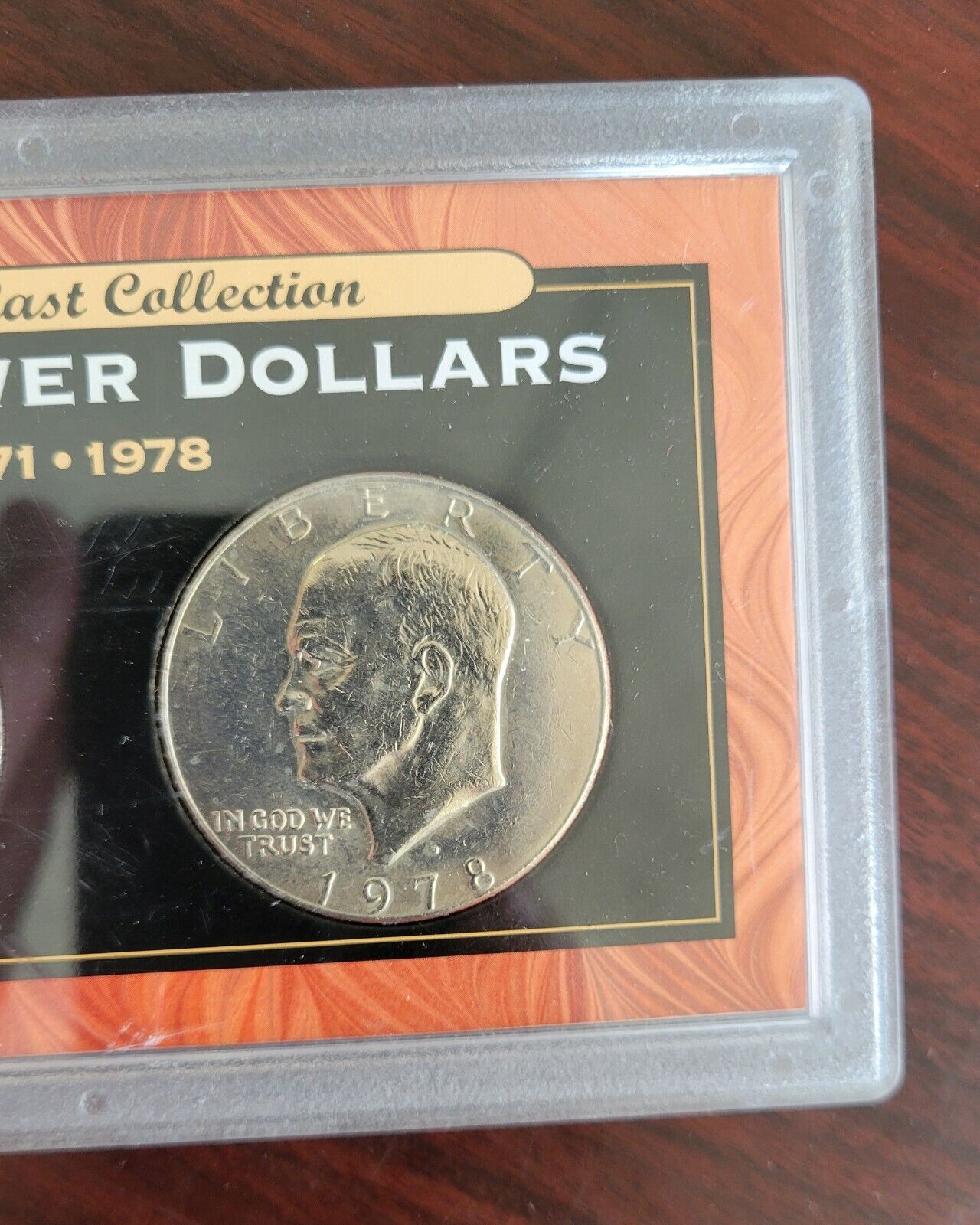 1971-1978 First &Last Eisenhower Ike Dollar Collection Set wCOA