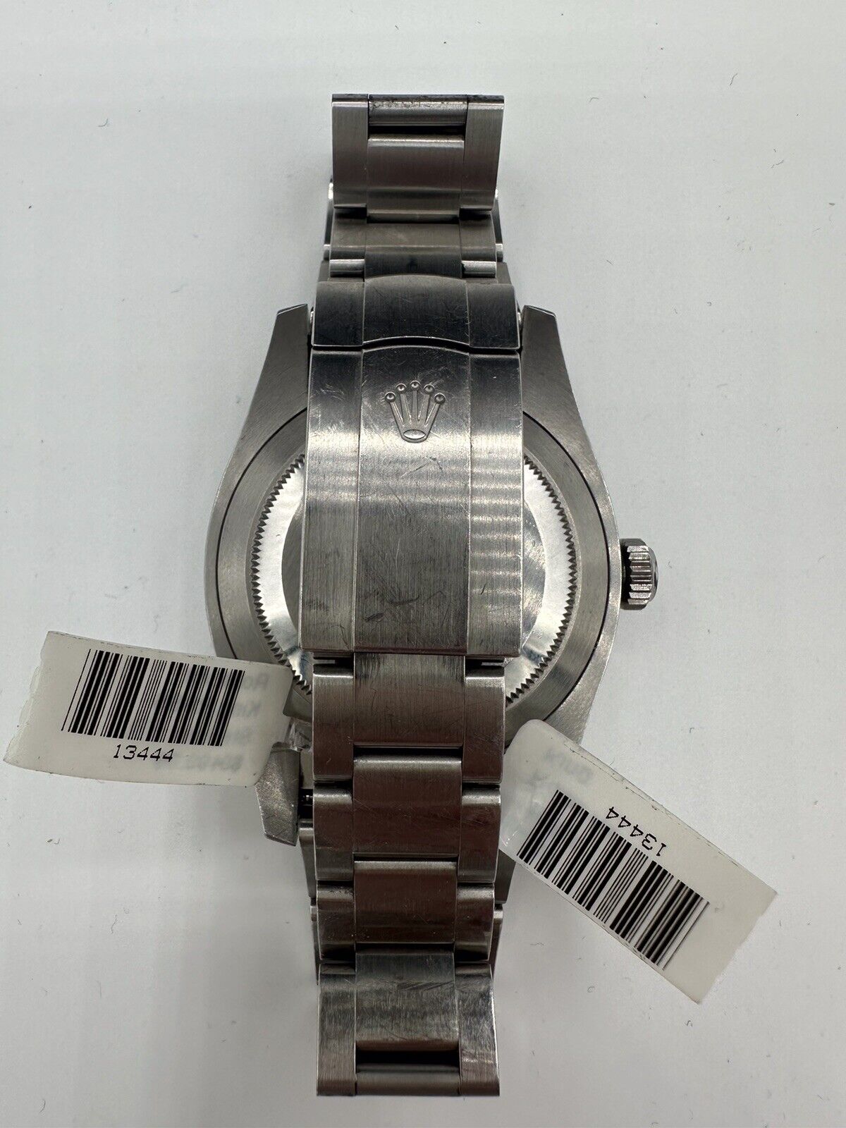 Rolex Air-King 116900 Silver Oyster Bracelet with Silver Bezel
