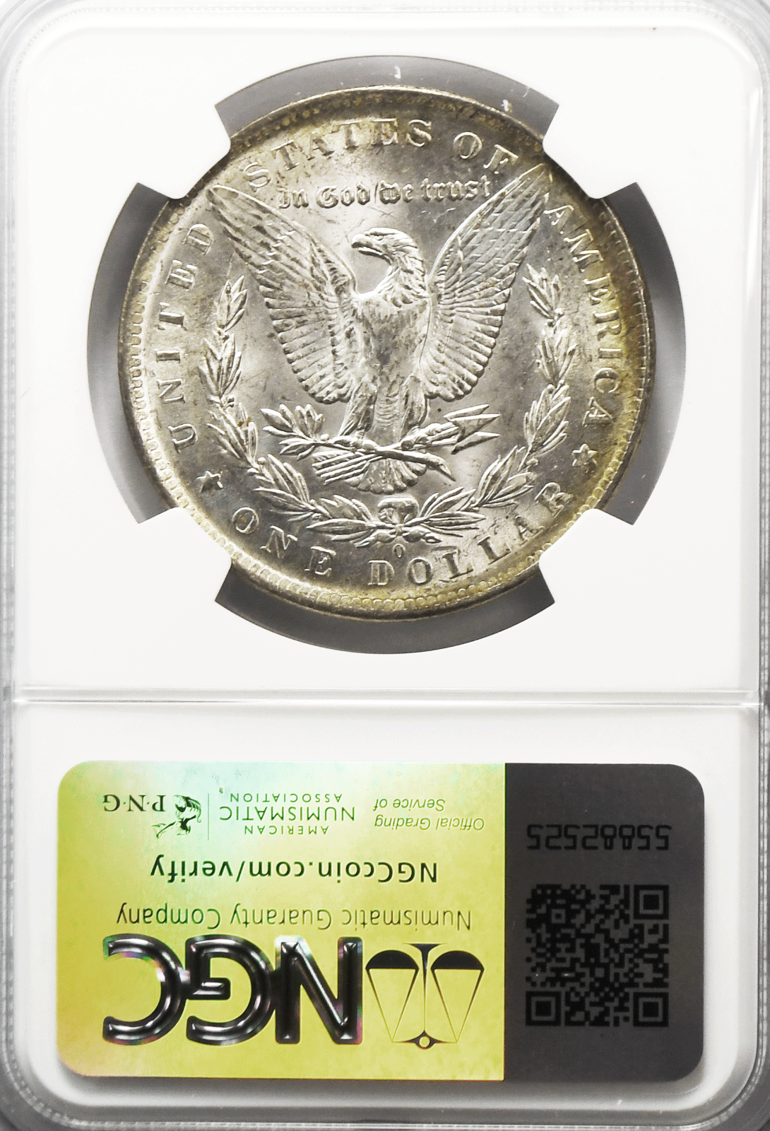 1883 O $1 Morgan Silver Dollar MS62 NGC Uncirculated New Orleans