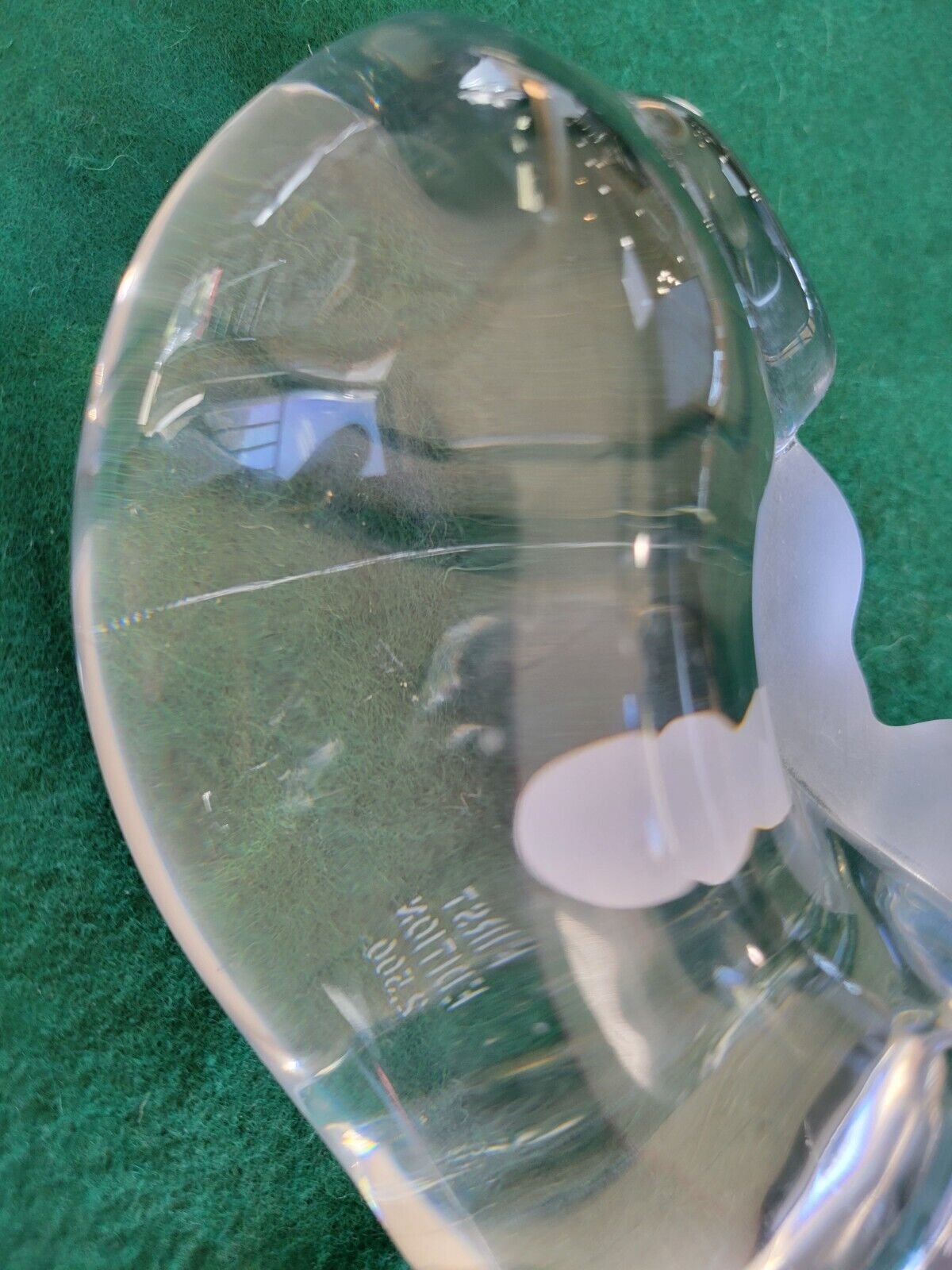 Lenox Crystal Kitty Cat with Kitte Figurine Full Lead Crystal 1st edition