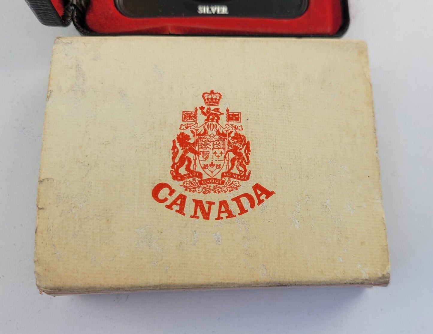 1971 Canada Specimen Silver Dollar British Columbia Commemorative w/Box