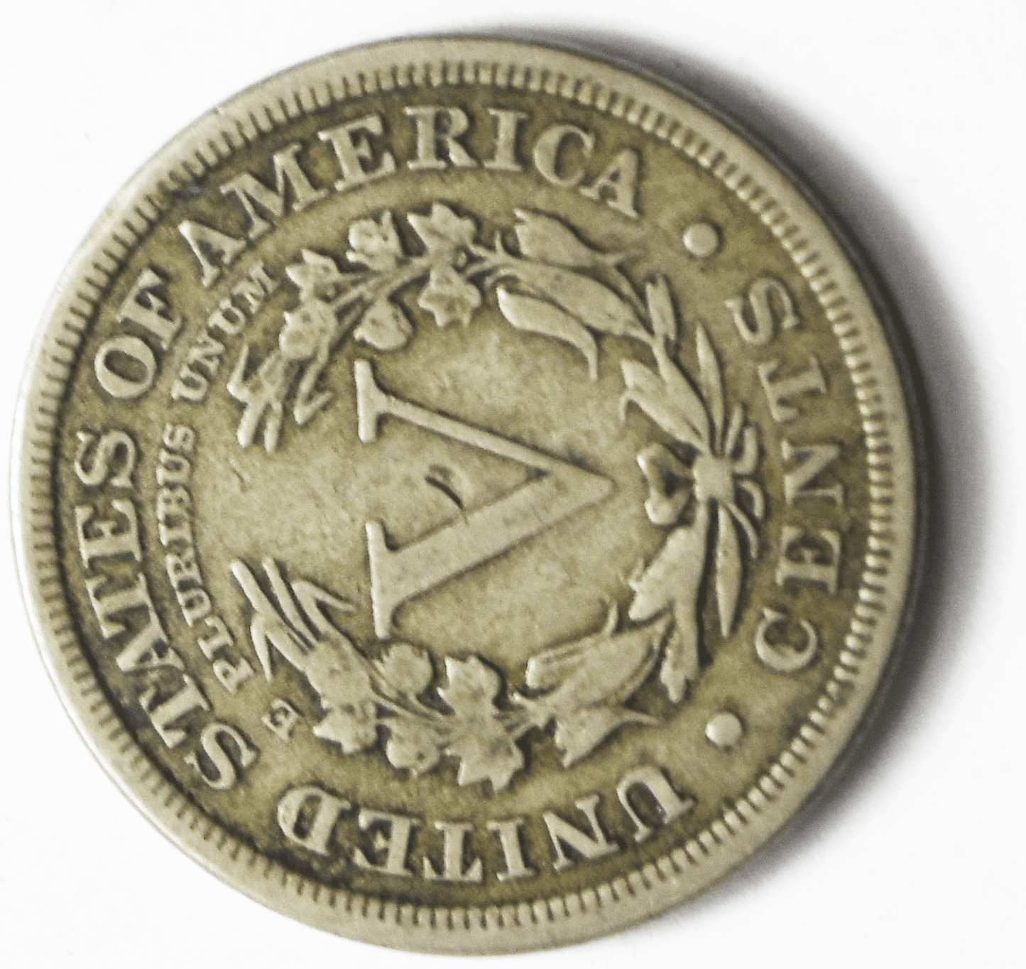 1907 5c V Liberty Nickel Five Cents Rare US Philadelphia