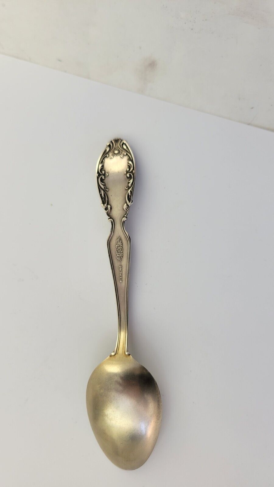 Garden City Kansas 5" Sterling  Souvenir Spoon by Manchester Sugar Beet .43oz.