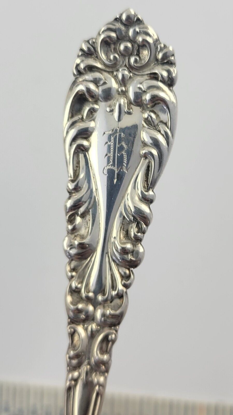 1 Single Athene / Crescendo by Frank Whiting Sterling 5 1/4" Fruit/Orange Spoon